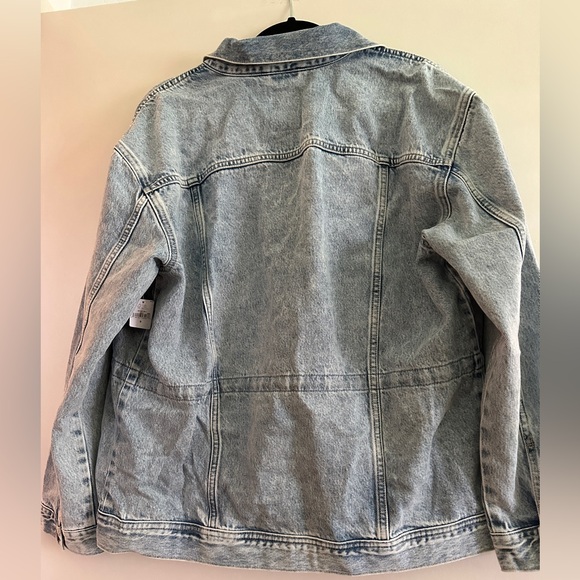 Gap Cinched Oversized Denim Jacket - Picture 2 of 10